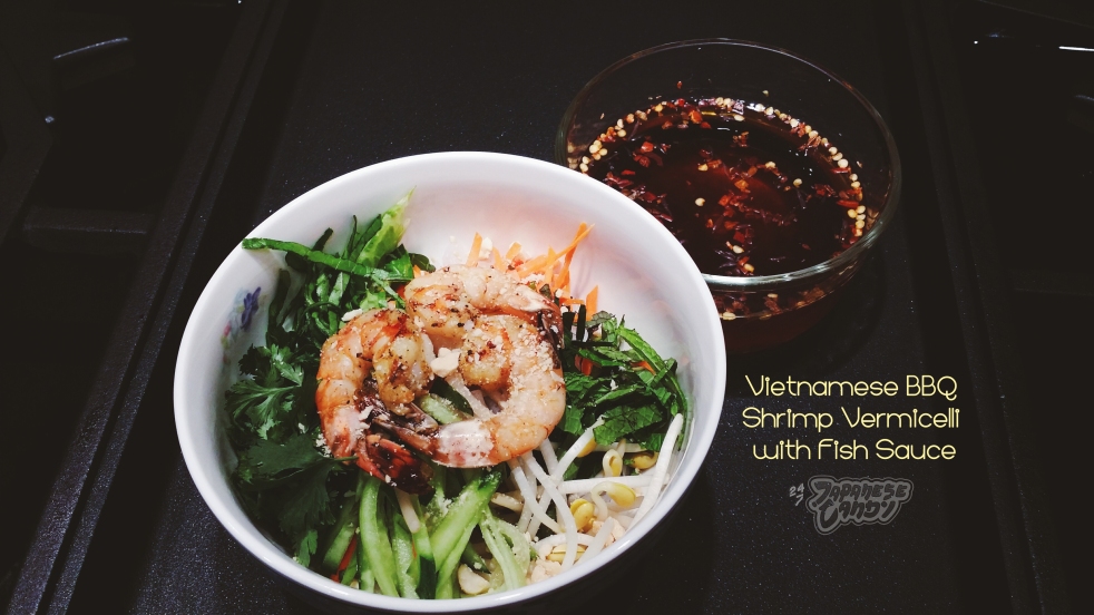 Recipe - Vietnamese BBQ Shrimp Vermicelli with Fish Sauce